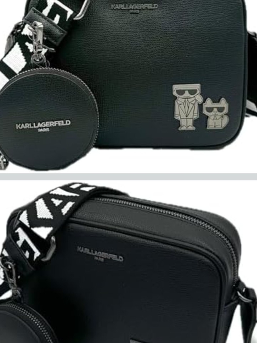 KARL LAGERFELD Womens Maybelle Crossbody With Round Pouch - Tamaรฑo One Size -